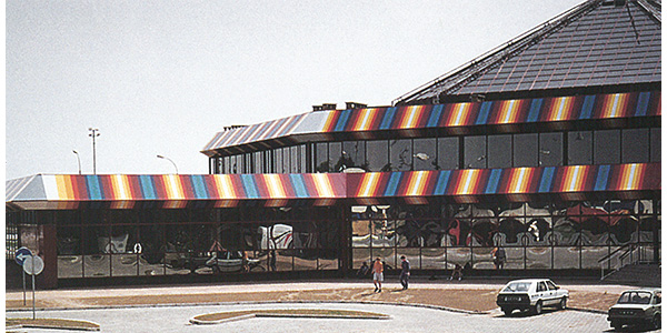 Terminal Towarowych Odpraw Celnych w Świecku 1995r