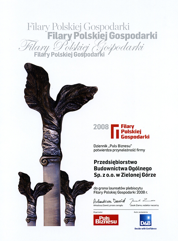 Filary Gospodarki Polskiej 2008